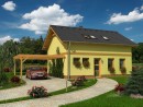 Novostavba RD Chválenice - přední strana