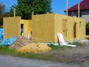 Výstavba hrubé stavby SIP panely  RD Chválenice